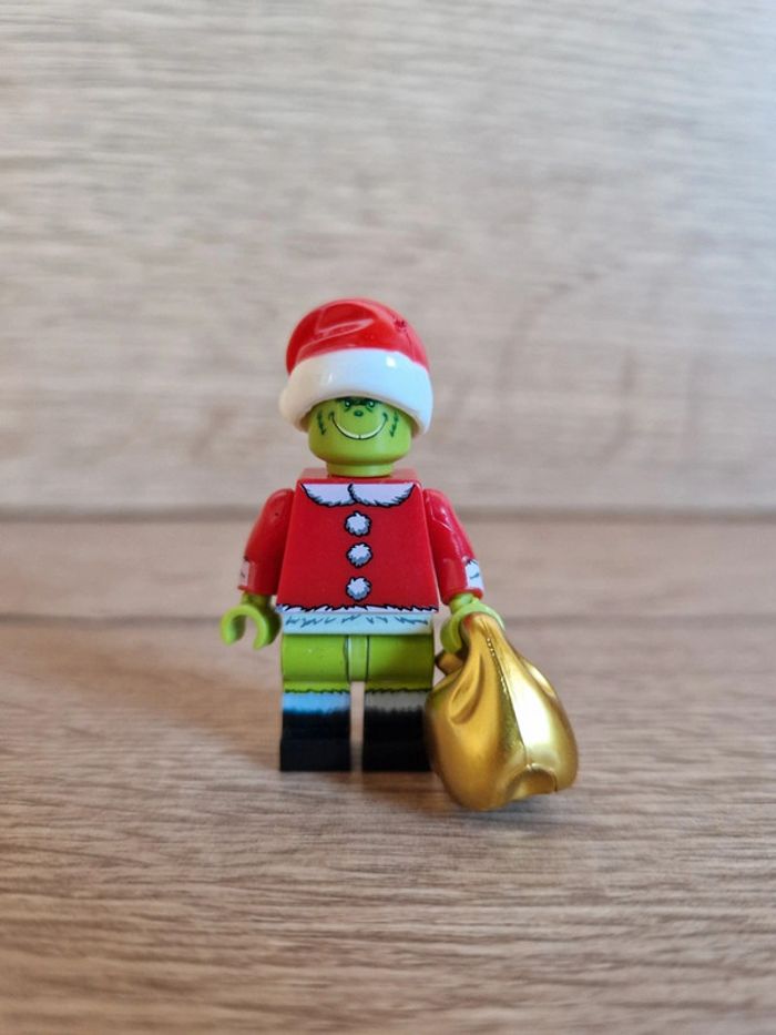 Figurine type lego The Grinch Noël