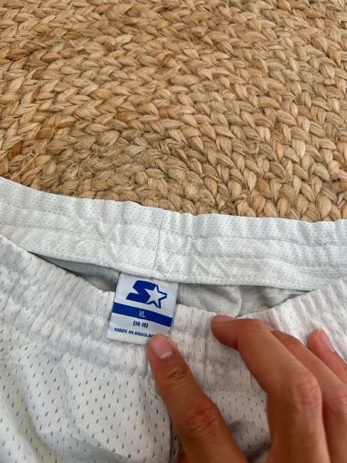 Short Garçon Starter Blanc Taille 16 Ans | Très Bon État #BS1917 - photo numéro 3