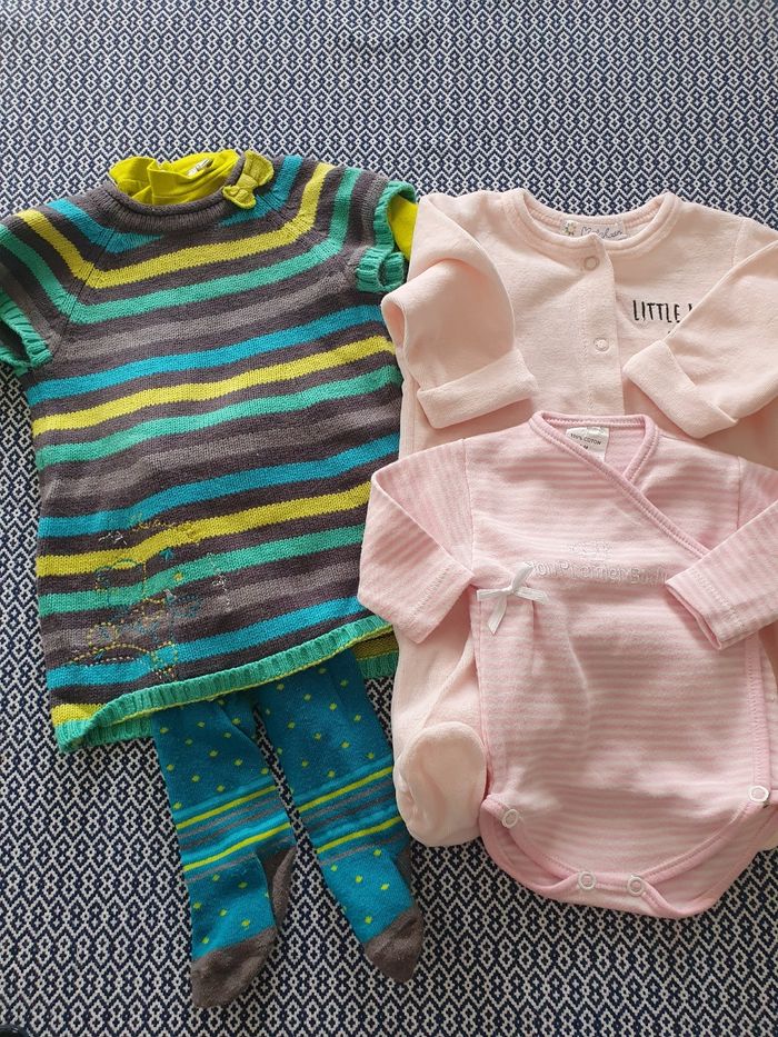 Lot vêtements 1 mois