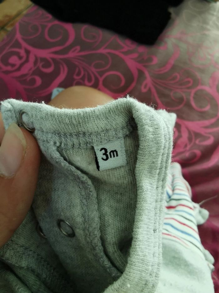 Lot de 3 combishort 3 mois - photo numéro 7