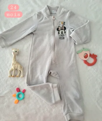 Pyjama polaire Disney Minnie 24mois