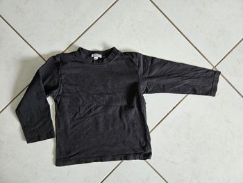 T-shirt ml garçon 5/6 ans vert baudet u24