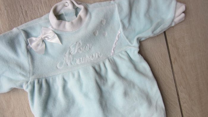 Grenouillere bébé fille "Pour Maman" - photo numéro 2