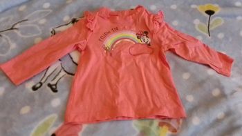 T-shirt Disney Minnie 6 mois neuf