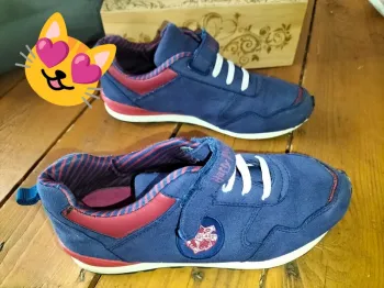 Basket bleu et rouge Harry Potter 35