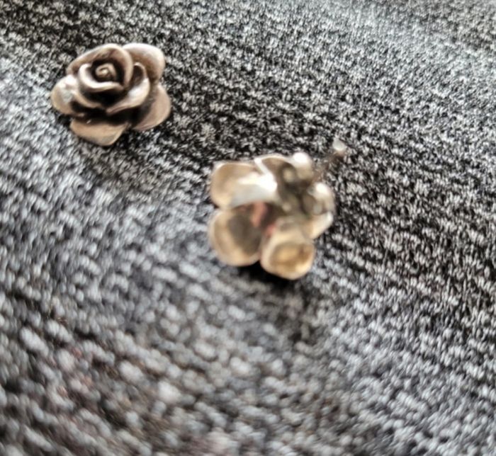 Boucles d'oreilles en argent - photo numéro 6