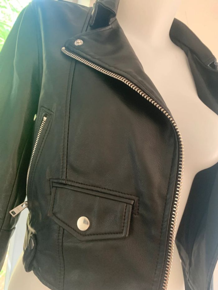 Blouson Berska taille S similicuir 100%polysester - photo numéro 4