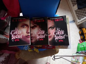 Livre tome 1,2,3 le cercle secret de l.j.smith