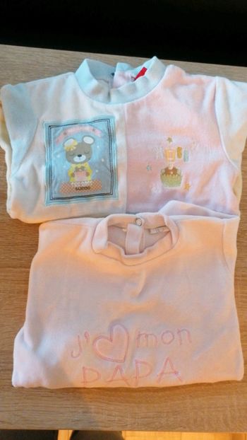 Lot de 2 Pyjamas 6mois
