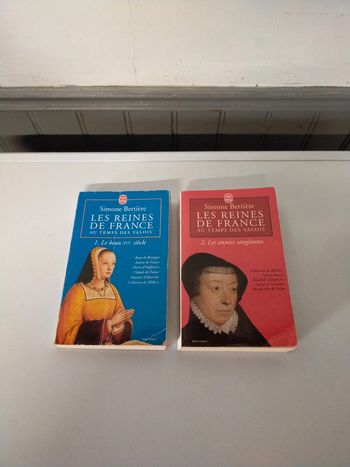 Lot les reines de France tome 1&2