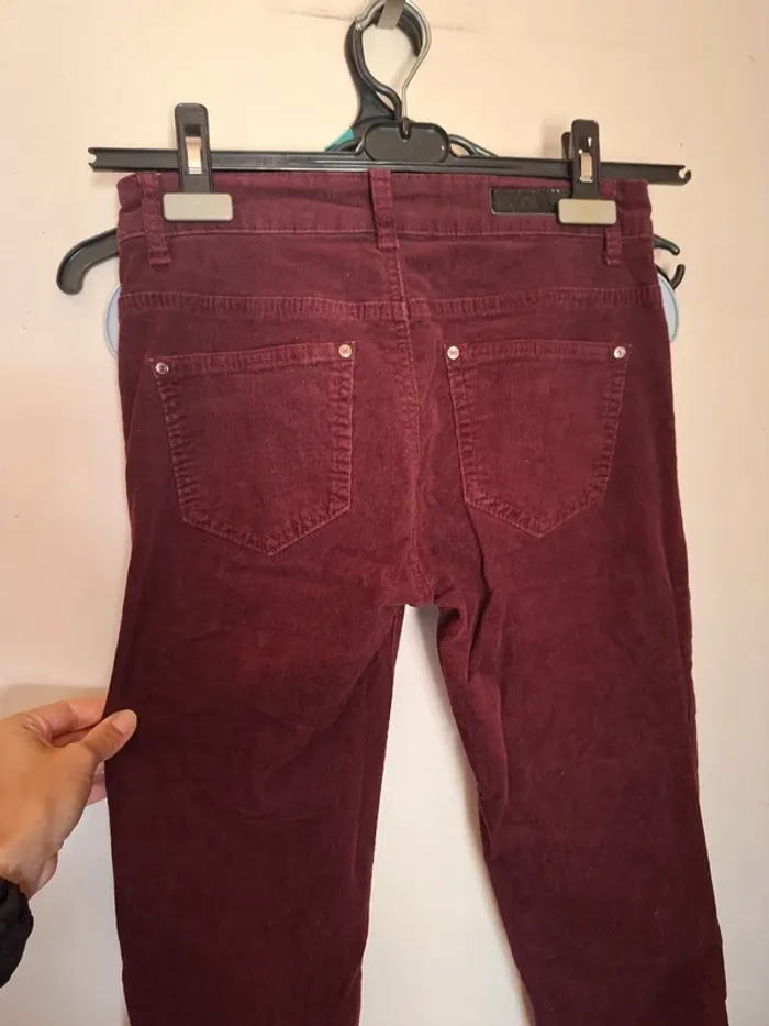 Jeans velours 34 - photo numéro 3