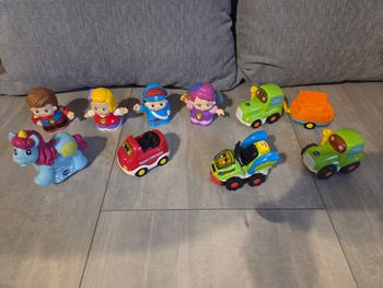 Lot de tut tut bolide et copains licorne