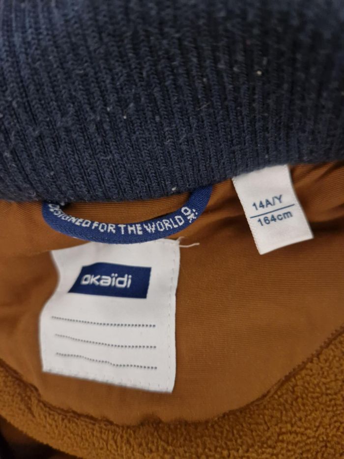 🧥 Parka Okaïdi garçon 14 ans – Capuche fourrure - photo numéro 4