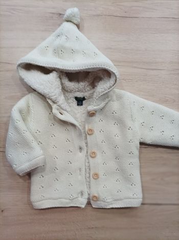 Veste chaude 3 mois