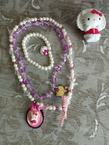 Lot bijoux Hello Kitty