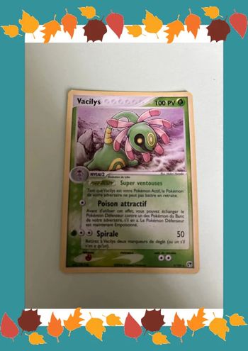 Carte Pokémon vacilys holo 3/100 tempête de sable