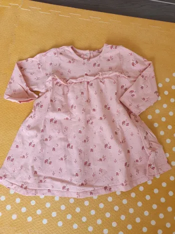 Robe tunique vertbaudet taille 12 mois
