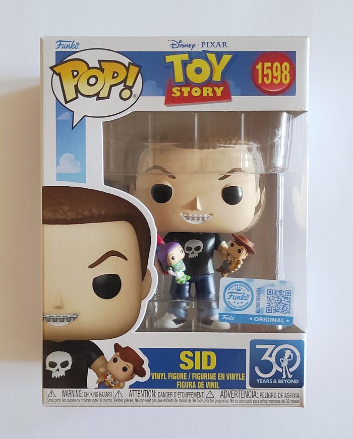 Funko POP Sid #1598 - Disney : Toy Story - Figurine Vinyle