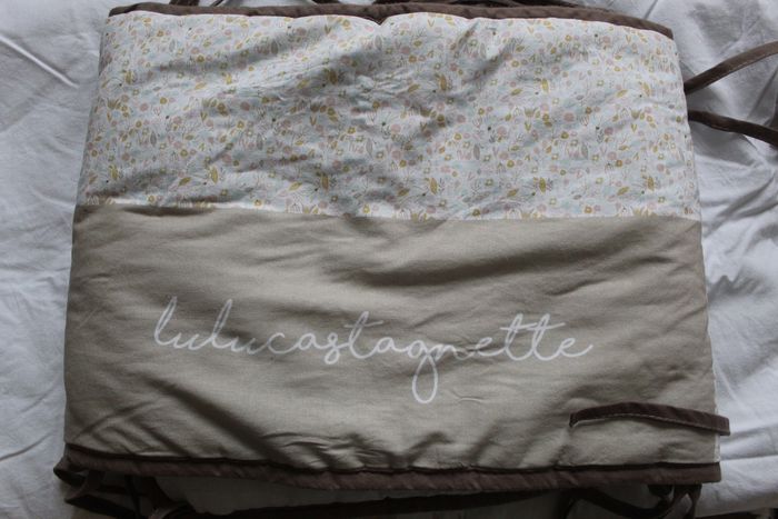 Lot de couverture et tour de lit pour cododo bébé