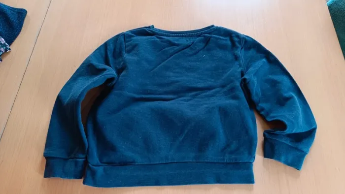 Pull col rond bleu marine - photo numéro 4