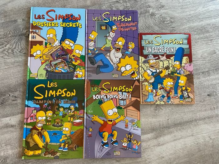 Bd bande dessinée les Simpson