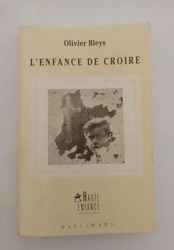 Olivier Bleys - L'enfance de croire
