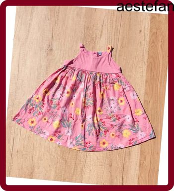 Robe fleurie à bretelle 18 mois