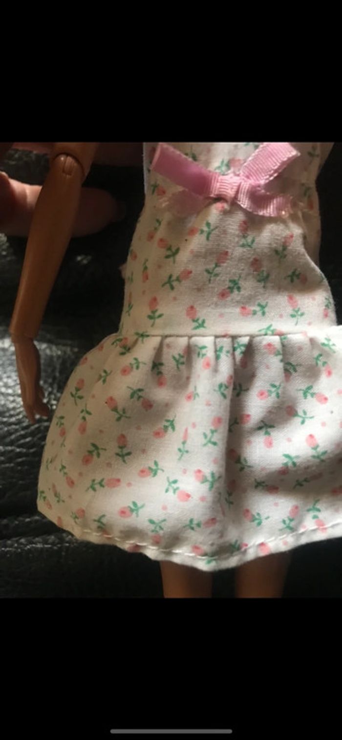 Vintage robe poupée Barbie - photo numéro 4