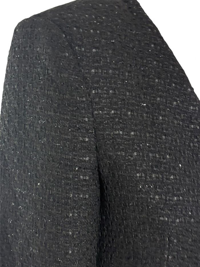 Veste courte  Zara taille s noir brillante - photo numéro 3