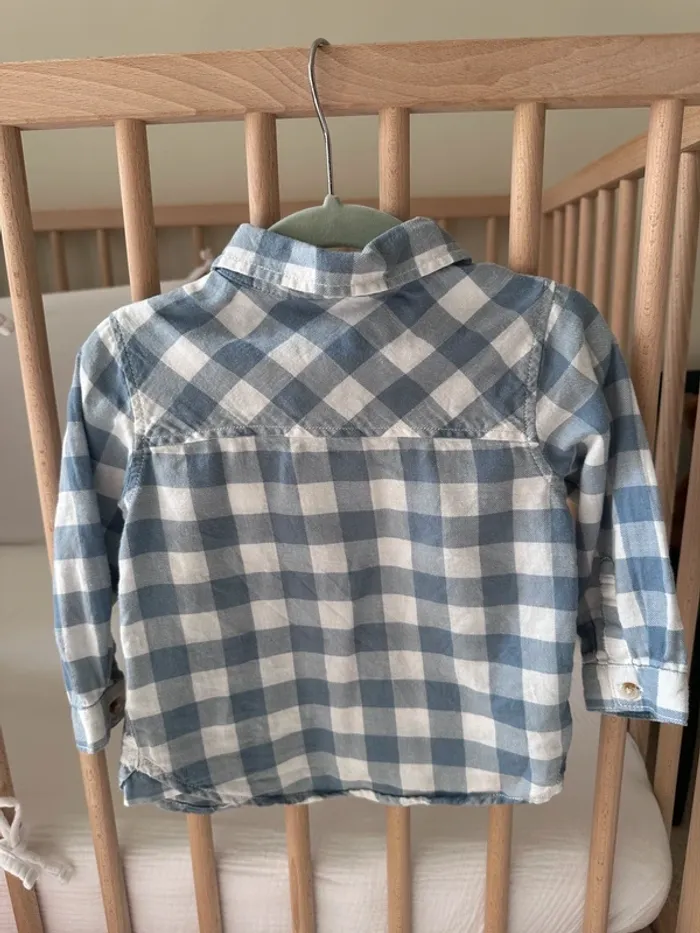 Chemise carreaux Kiabi - photo numéro 3