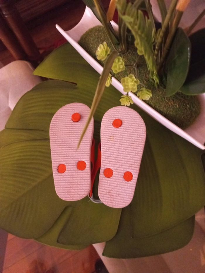 Tongs claquettes plage été bebe Taille 21-22 - photo numéro 3