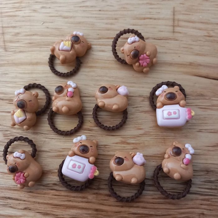 Élastique à cheveux Capybara - photo numéro 2
