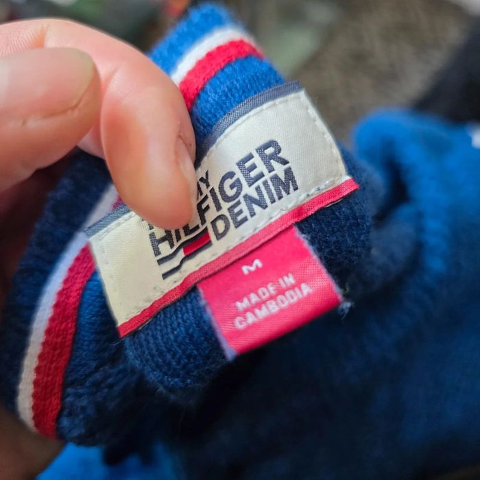 T-shirt manche longue maille tommy hilfiger - photo numéro 8