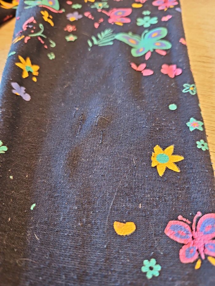 Legging bleu foncé  avec papillons, très épais, Disney, Encanto, 5/6 ans - photo numéro 6