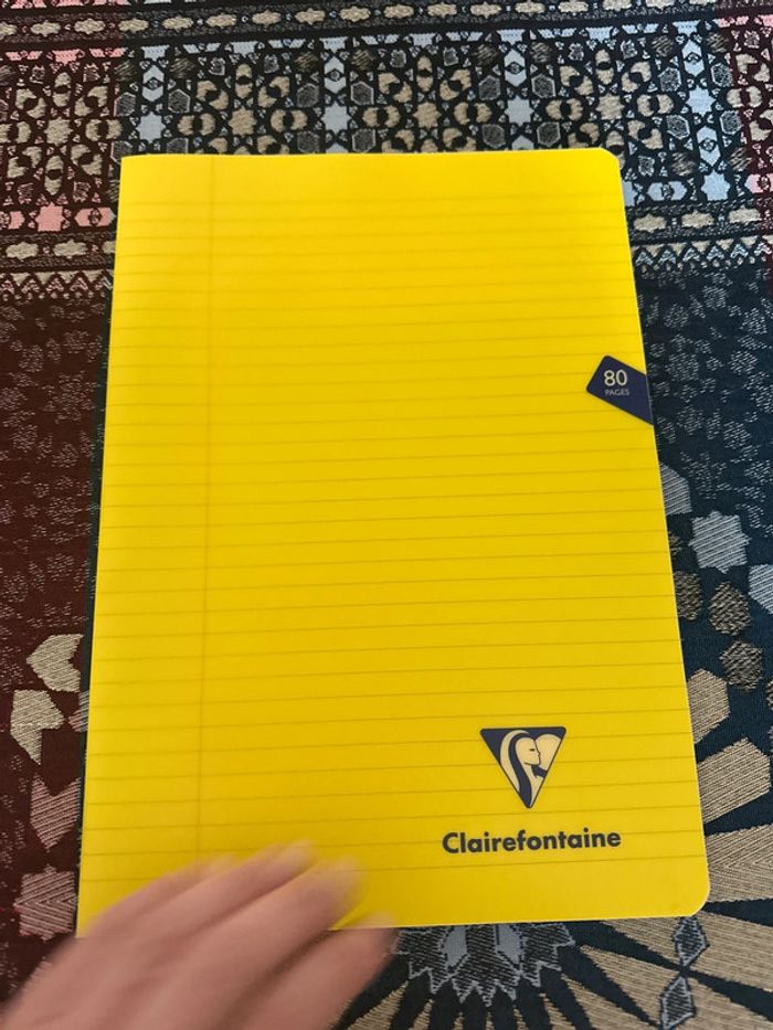 Cahier A4 ligné Clairefontaine 80 pages