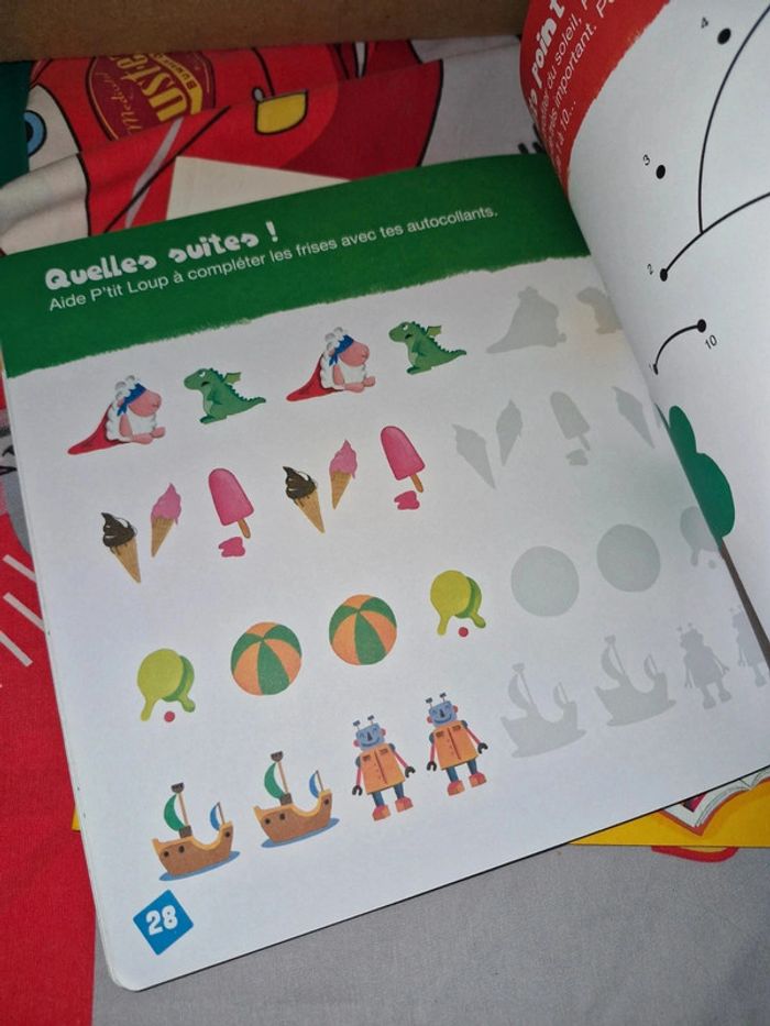 Mon cahier d activités ptit loup les vacances - photo numéro 7