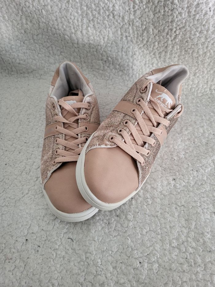 Basket rose pailleté pointure 39 - photo numéro 4