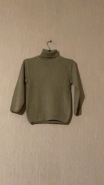 Pull col roulé