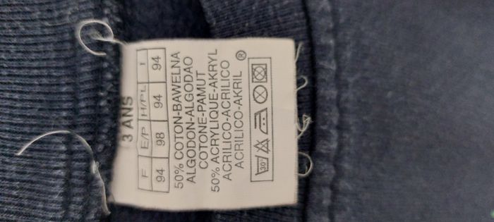 Pull bleu marine pour fille - 3 ans - photo numéro 5