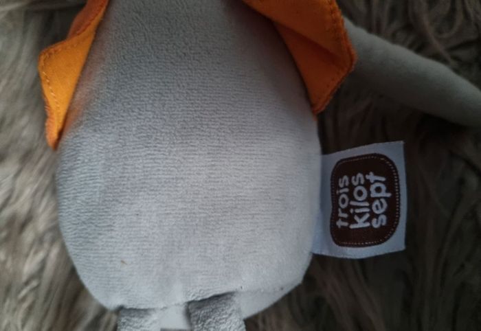 Doudou lapin gris 🐰 - photo numéro 5