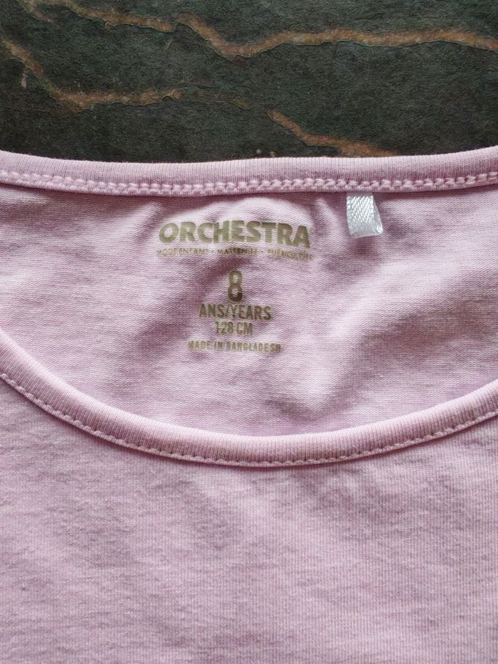 Lot de 2 t-shirts roses orchestra 8 ans - photo numéro 8