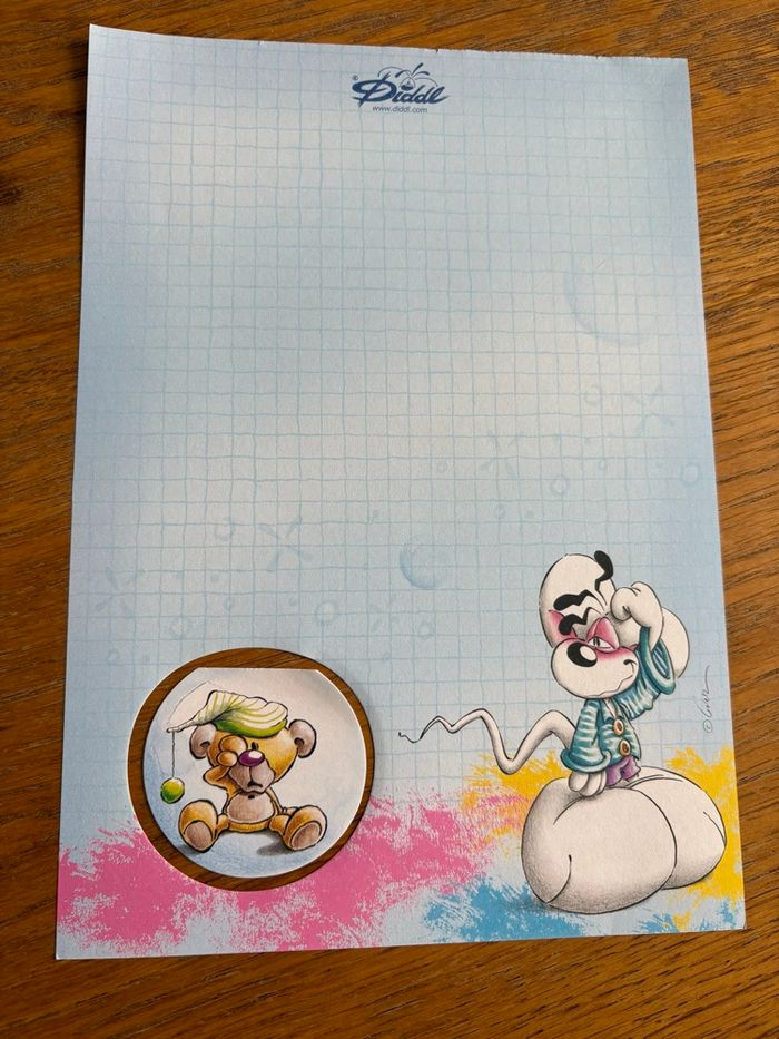 Lot de 20 feuilles Diddl - photo numéro 4