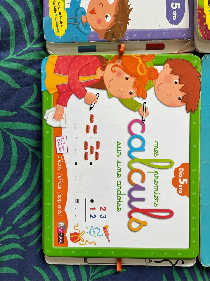 Lot de 4 ardoises pour apprendre les lettres - photo numéro 5