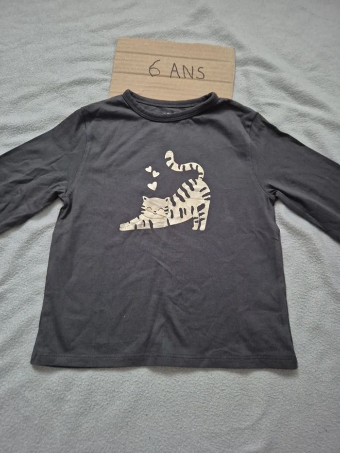 T-shirt fille 6 ans vertbaudet - photo numéro 4