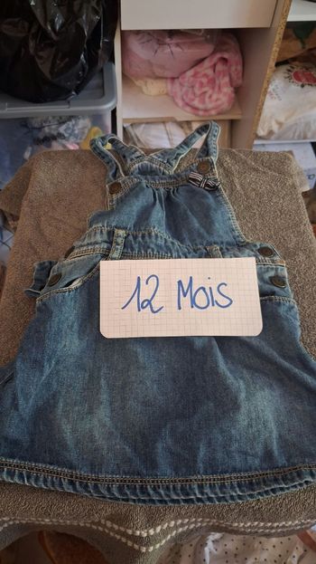 Robe salopette 12 mois