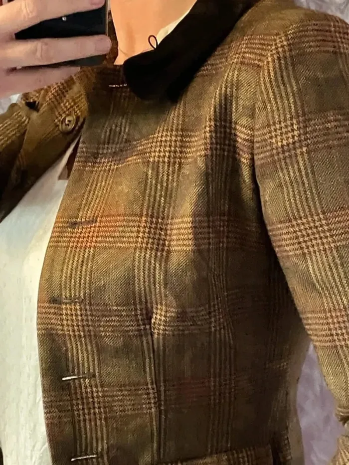 Superbe blazer à carreaux - photo numéro 5