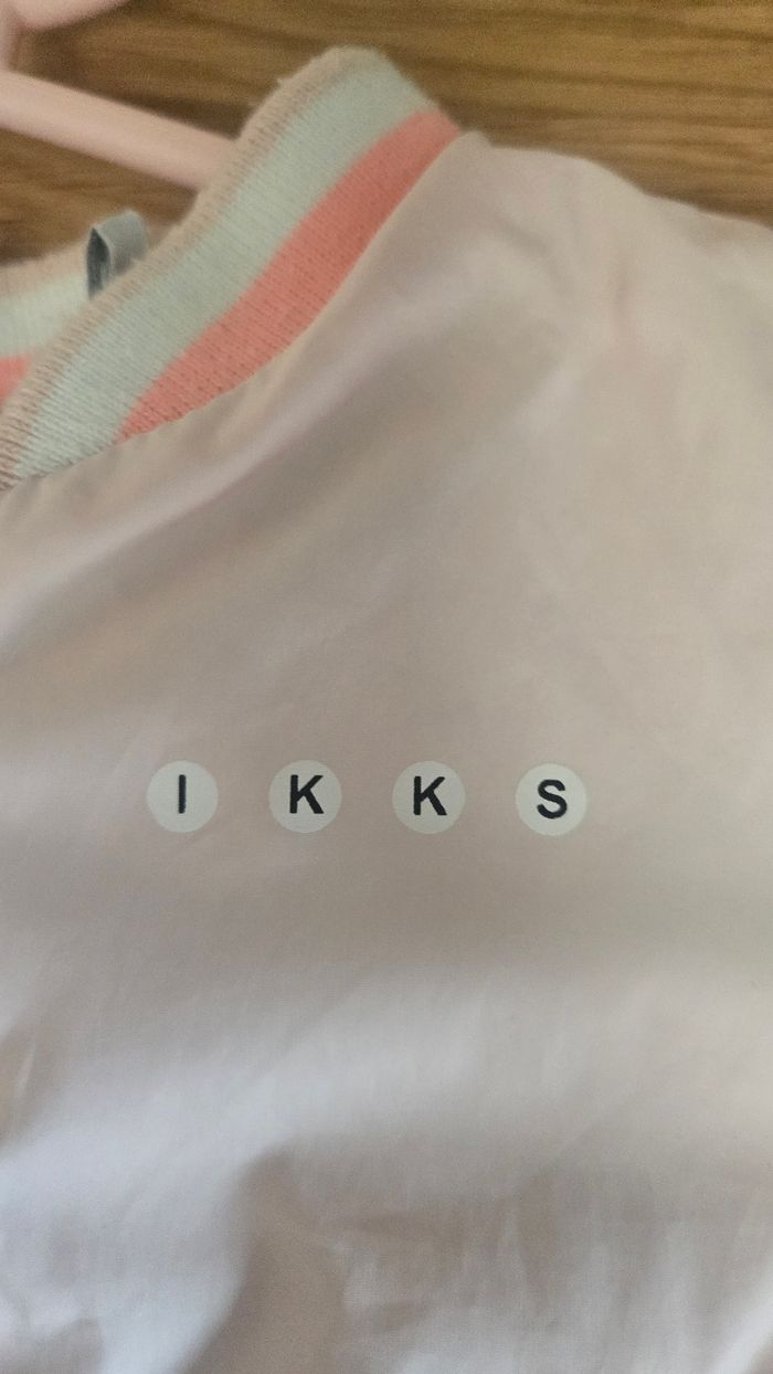 Blouson  ikks   rose  6  mois  / 68 cm - photo numéro 2
