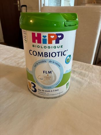 Lait en poudre Hipp biologique 3eme âge 