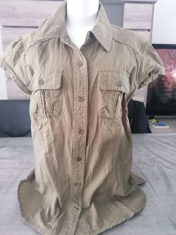 chemise kaki