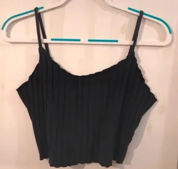 Top cours débardeur noir taille XL